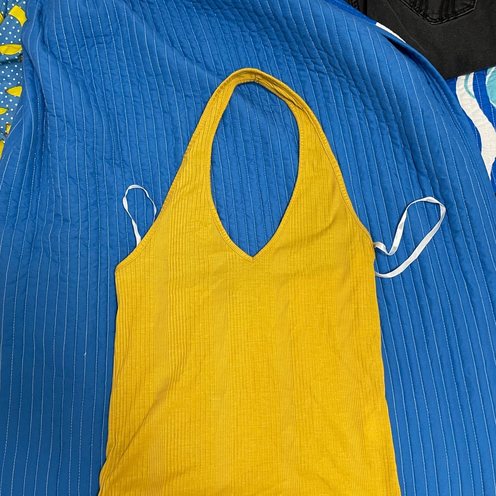 Yellow cami top
